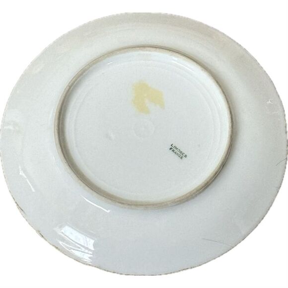 Vintage Limoges France Plate | Hand-Painted
Floral | Collectible - Picture 3 of 7